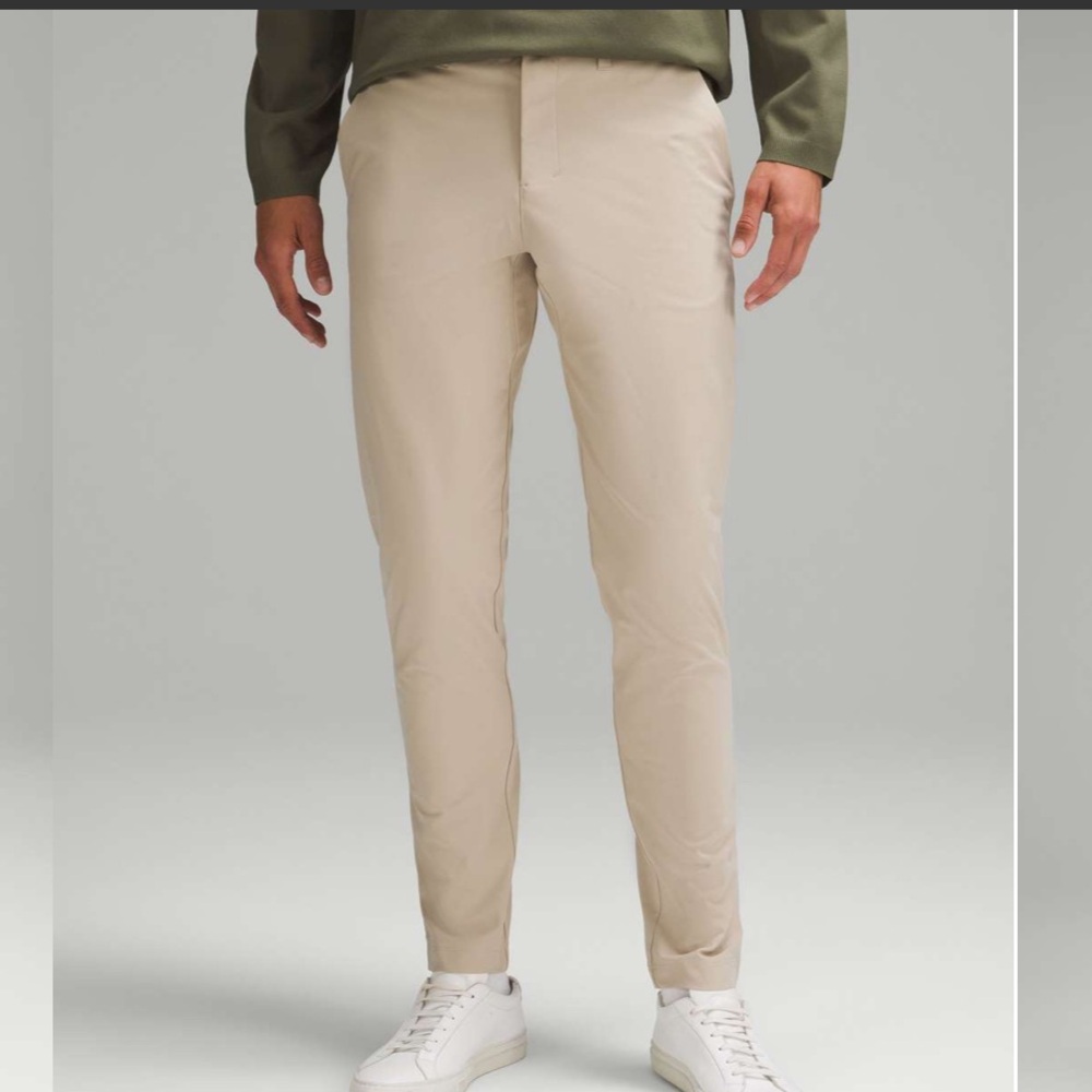 lululemon athletica Men's Beige Khaki Chinos